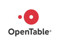 OpenTable logo.