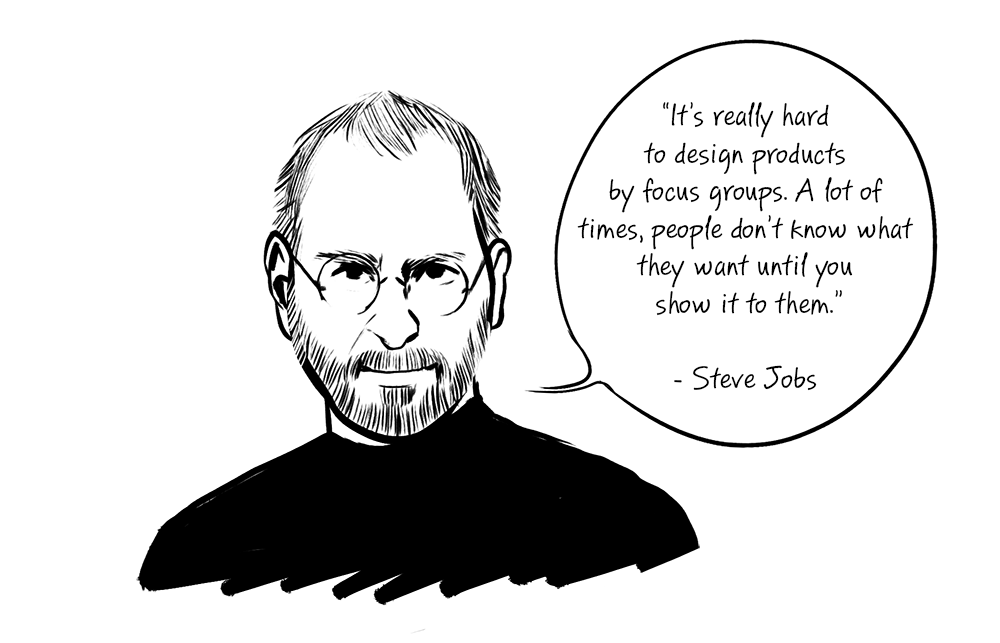 A steve jobs quote.