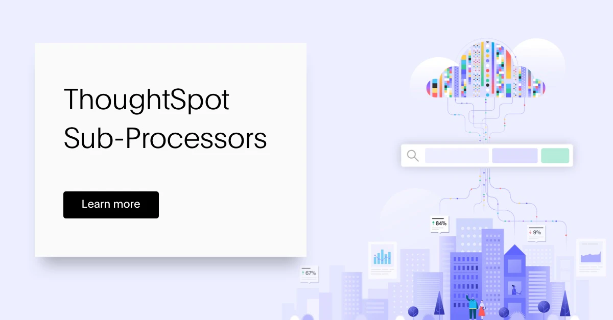 ThoughtSpot Sub-processors (pre April 2023)