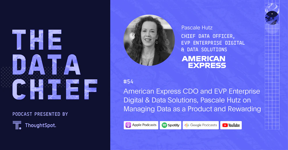 American Express CDO And EVP Enterprise Digital Data Solutions 