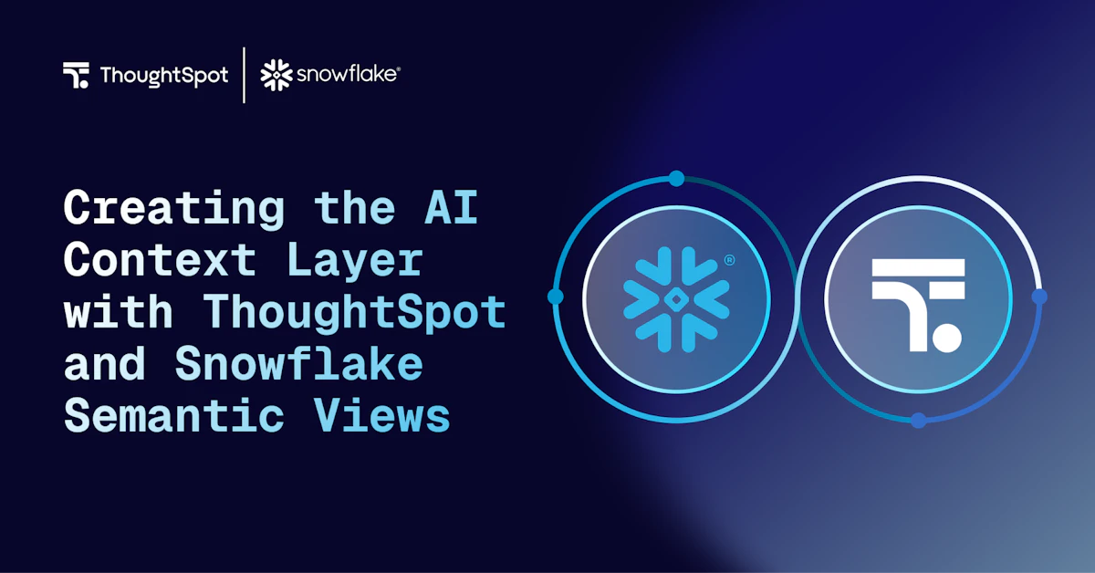 Snowflake Semantic Views Meet Spotter Semantics
