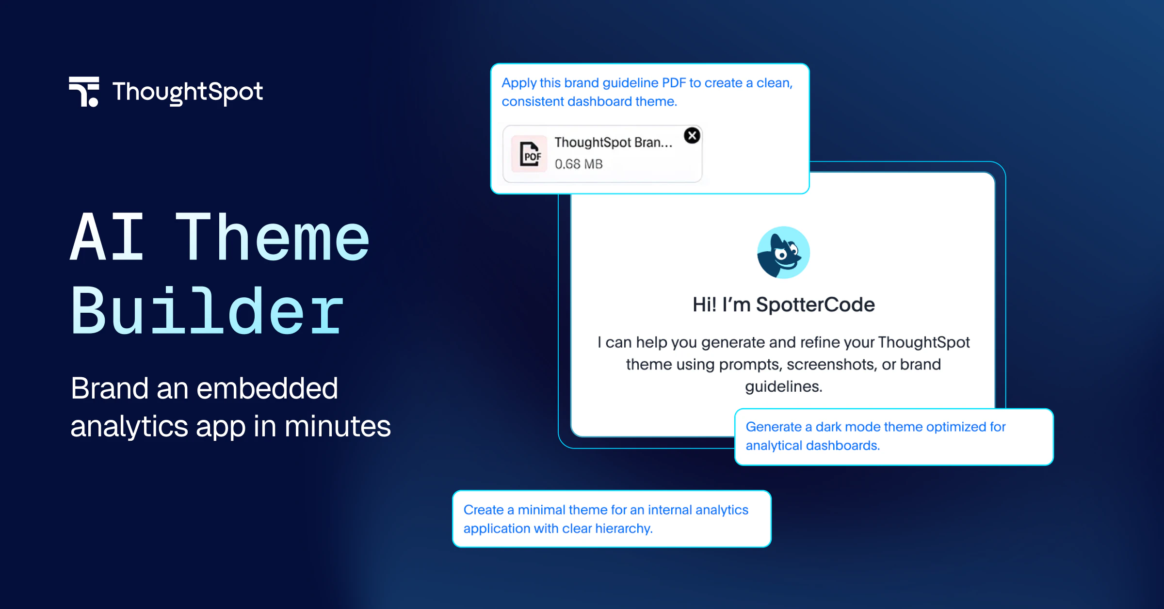 Brand an Embedded Analytics App in Minutes — ThoughtSpot