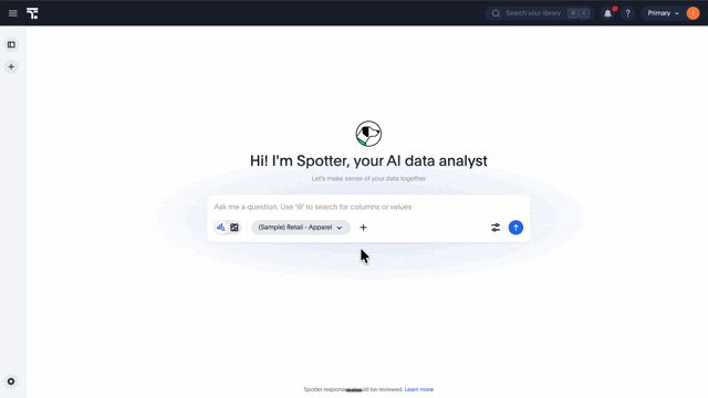 Spotter csv support