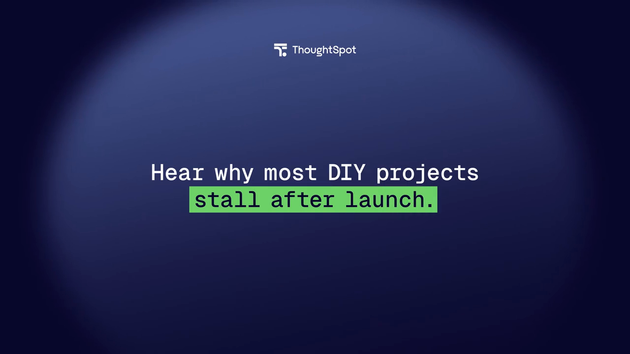 Don't DIY Your AI