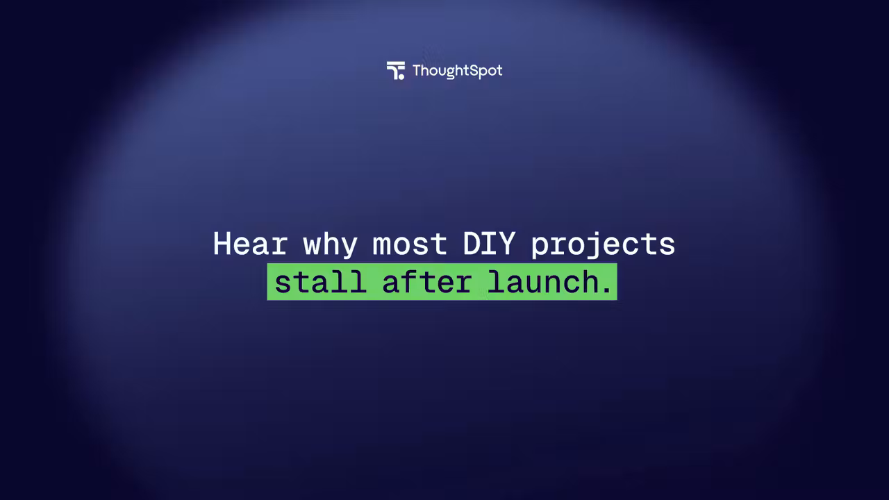 Don't DIY Your AI