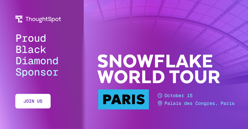 Snowflake World Tour 